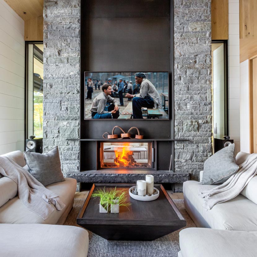 Muskoka modern interior