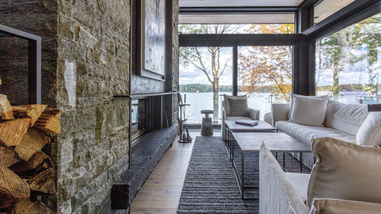 Modern Interior Design - Muskoka Cottage