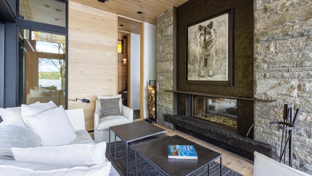 Modern Interior Design - Muskoka Cottage