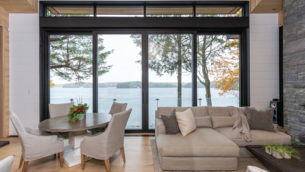 Modern Interior Design - Muskoka Cottage