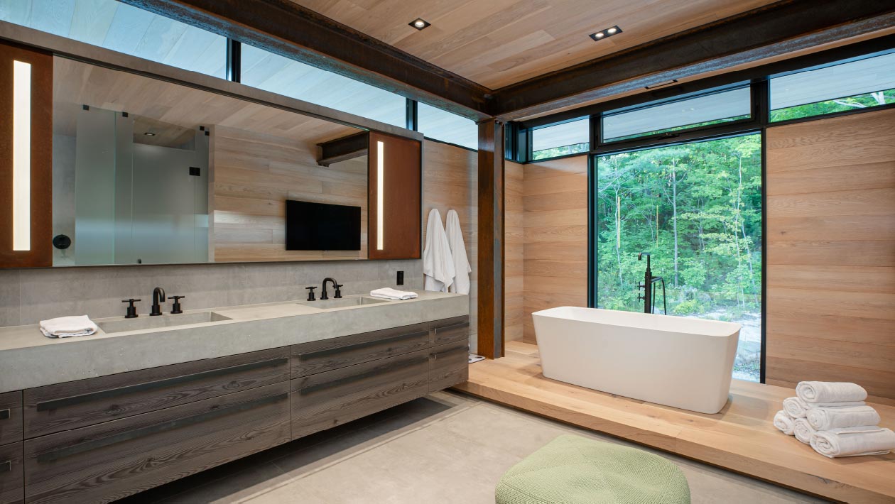 Modern Interior Design - Muskoka Cottage