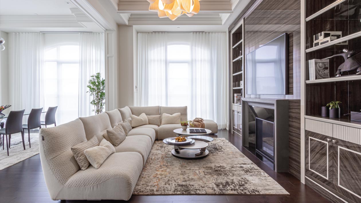 Modern Interior Design - Oakville Condo