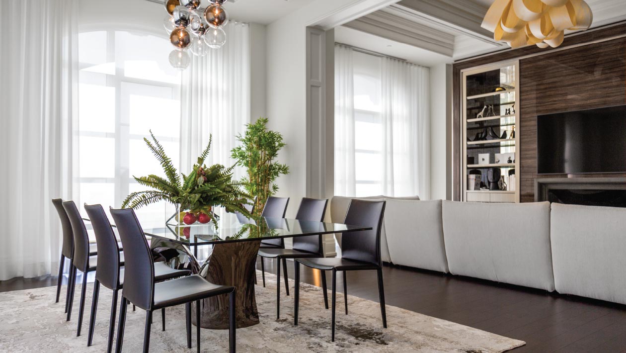 Modern Interior Design - Oakville Condo