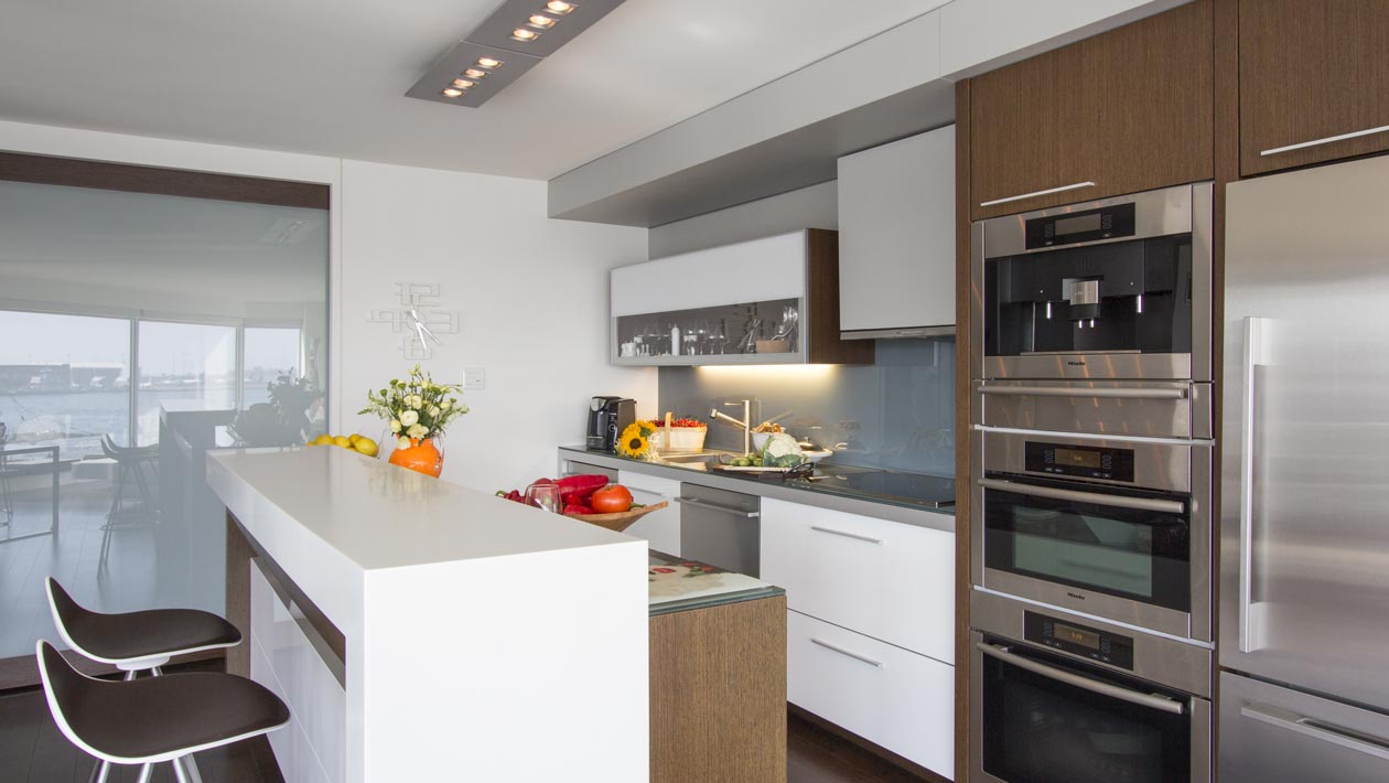 Waterfront Condo Interior